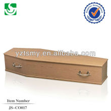 cheap cardboard coffin with metal handles